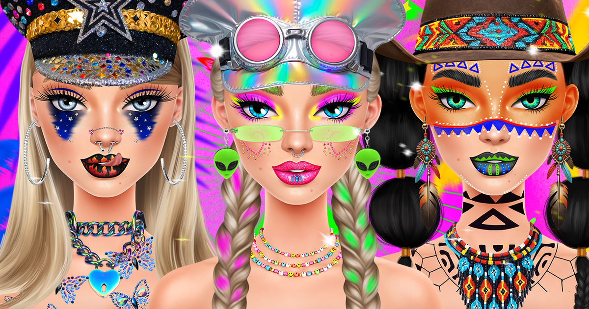 Festival Vibes Makeup Cover